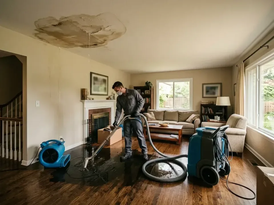 attic-pipe-burst-ceiling-drip-008 — frequently asked questions, Water Damage Restoration & Carpet Care in West Monroe, LA